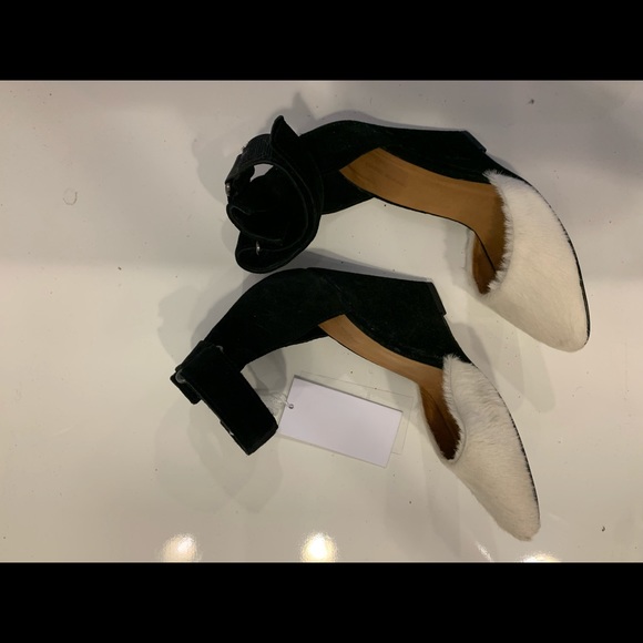 Isabel Marant white and black heels wedges - Picture 4 of 7